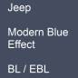 Preview: Jeep, Modern Blue Effect, BL / EBL.